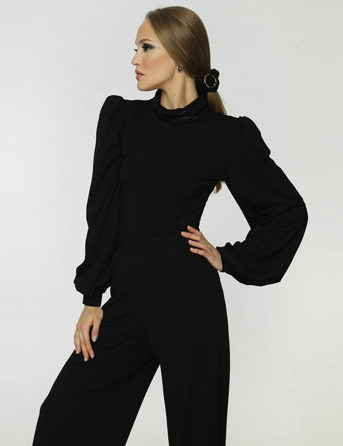 Bluzka Jadwiga - czerń